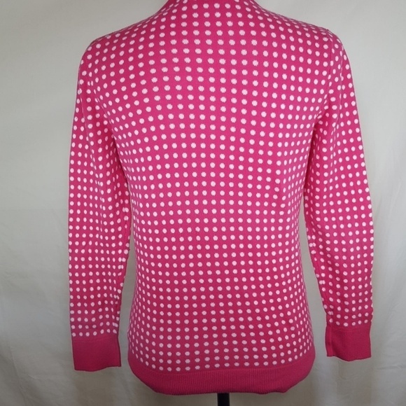 MERONA Pink & White Sweater, Size M - Picture 4 of 6